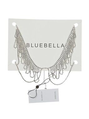 Bluebella Estelle Open Bra in Silver/Clear